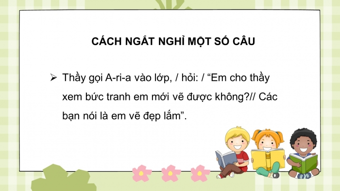 Giáo án điện tử bài 1: Bạn mới