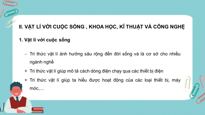 Giáo án điện tử vật lí 10 cánh diều bài: Bài mở đầu - Giới thiệu mục đích học tập môn vật lí