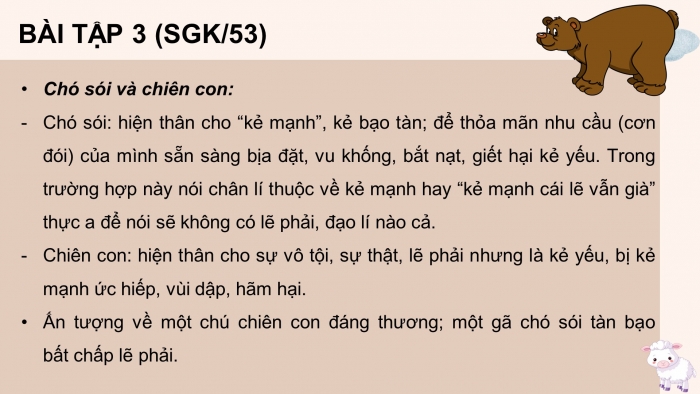 Giáo án điện tử ngữ văn 7 chân trời tiết: Ôn tập trang 53