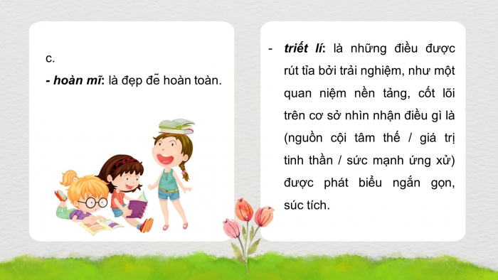 Giáo án điện tử ngữ văn 7 chân trời tiết: Thực hành tiếng Việt trang 64