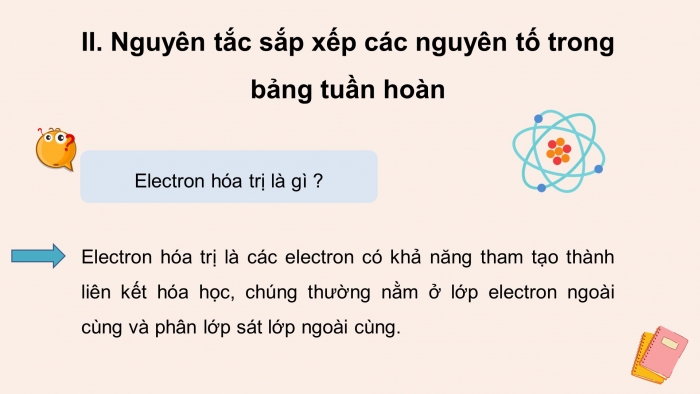 Giáo án điện tử hóa học 10 kết nối bài 5: Cấu tạo của bảng tuần hoàn các nguyên tố hóa học.