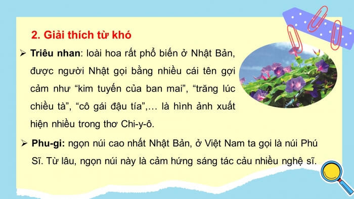 Giáo án điện tử ngữ văn 10 kết nối tiết: Văn bản 1, 2, 3 - Chùm thơ hai-cư (haiku) nhật bản