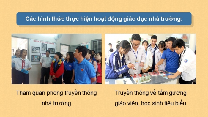 Giáo án điện tử HĐTN 10 cánh diều tiết: Chủ đề 1 - Hoạt động 1 + 2 