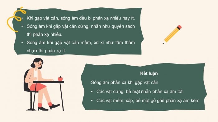 Giáo án điện tử KHTN 7 chân trời- Phần vật lí bài 14. Phản xạ âm