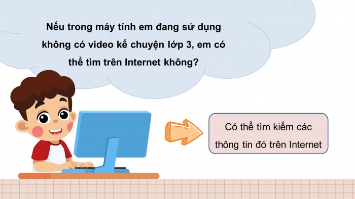 Giáo án điện tử tin học 3 cánh diều bài 1: Thông tin trên internet