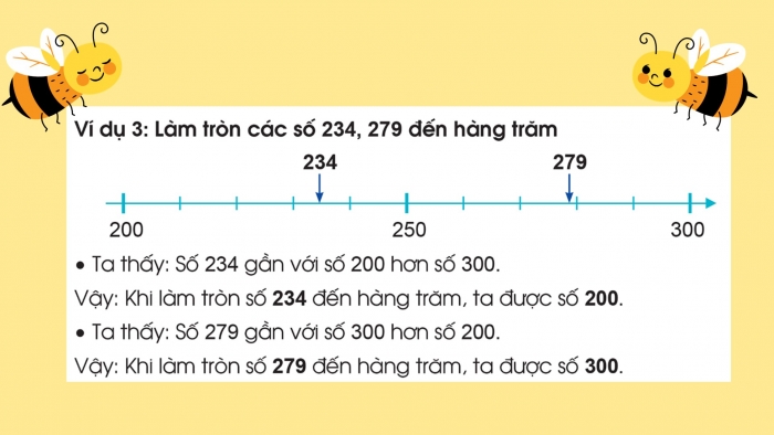 Giáo án điện tử toán 3 cánh diều bài:  Làm tròn số đến hàng chục, hàng trăm