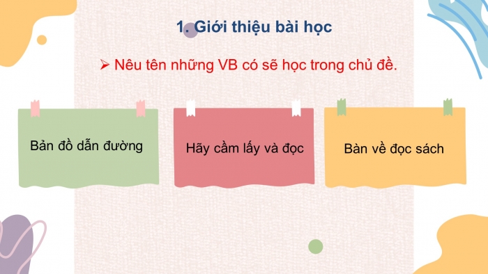 Giáo án điện tử ngữ văn 7 kết nối tiết: văn bản 1 - Bản đồ dẫn đường