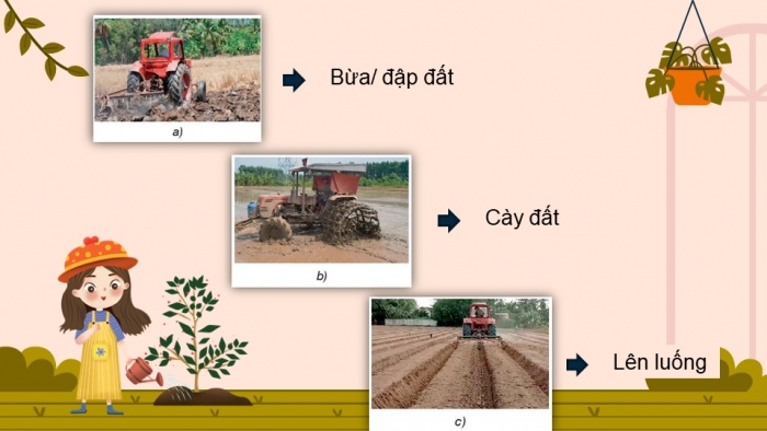 Giáo án PowerPoint bài 2: Làm đất trồng cây