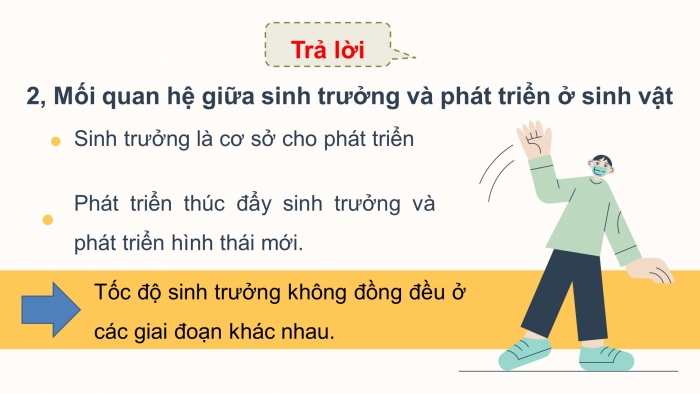 Giáo án điện tử KHTN 7 cánh diều – Phần sinh học bài 29: Khái quát về sinh trưởng và phát triển ở sinh vật