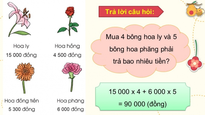 Giáo án điện tử toán 3 cánh diều bài 5: Luyện tập chung