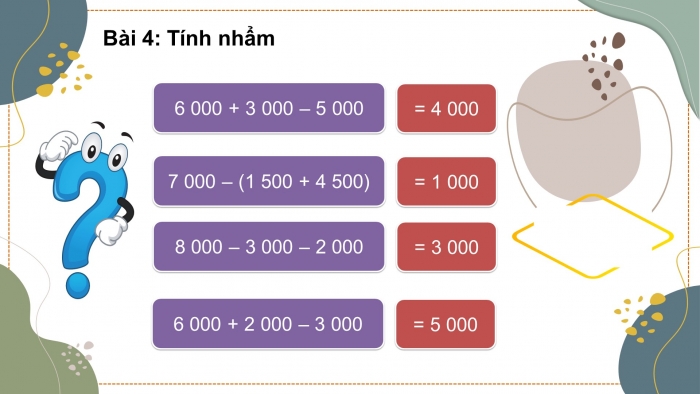 Giáo án điện tử toán 3 cánh diều bài 18: Ôn tập về số và phép tính trong phạm vi 100 000