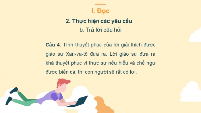 Giáo án điện tử ngữ văn 7 kết nối tiết: Ôn tập học kì II – Hướng dẫn hoàn thành phiếu học tập