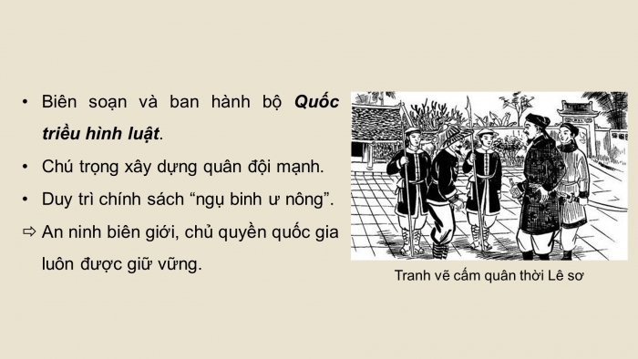 Giáo án điện tử lịch sử 7 chân trời bài 20: Đại Việt thời Lê Sơ (1428 – 1527)