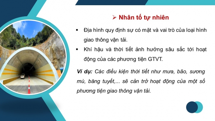 Giáo án điện tử địa lí 10 chân trời bài 34: Địa lí ngành giao thông vận tải