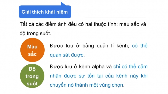 Giáo án điện tử tin học 10 cánh diều bài 3: Tách ảnh và thiết kế đồ họa với kênh alpha 