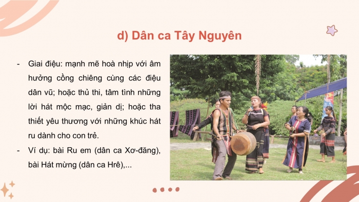 Giáo án điện tử âm nhạc 7 kết nối tiết 16: Thường thức âm nhạc - Dân ca một số vùng miền Việt Nam