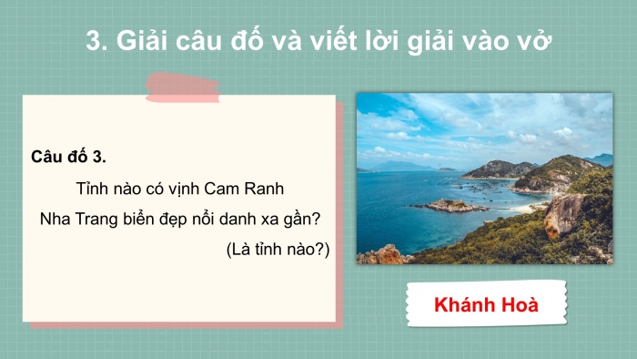 Giáo án điện tử tiếng việt 3 kết nối tri thức bài 19: Sông hương - tiết 3: viết