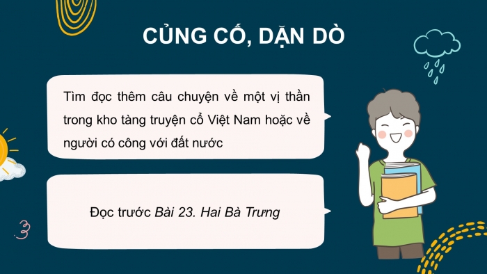 Giáo án điện tử tiếng việt 3 kết nối tri thức bài 22: Sự tích ông đùng, bà đùng - Tiết 4. Luyện viết đoạn