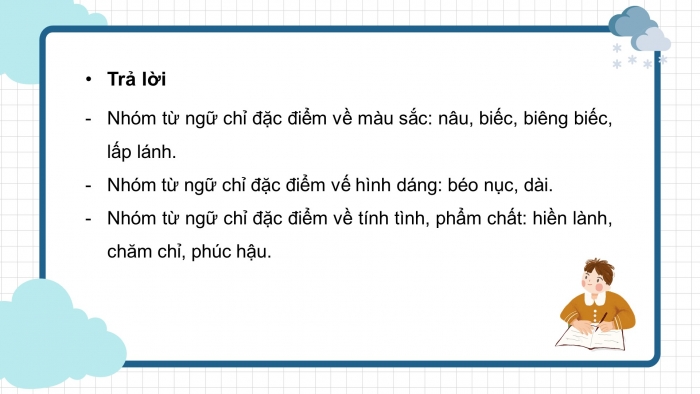  Giáo án điện tử tiếng việt 3 kết nối tri thức Ôn tập học kì 2 - Tiết 3 - 4