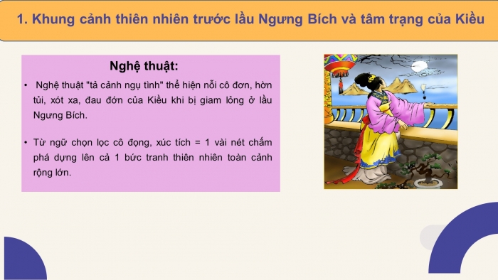 Giáo án điện tử ngữ văn 9 tiết 30, 31: Kiều ở lầu Ngưng Bích