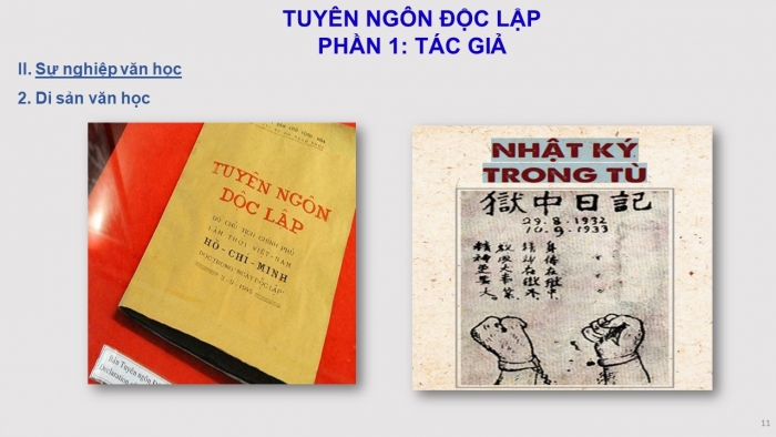 Giáo án điện tử Ngữ văn 12 bài: Tuyên ngôn Độc lập