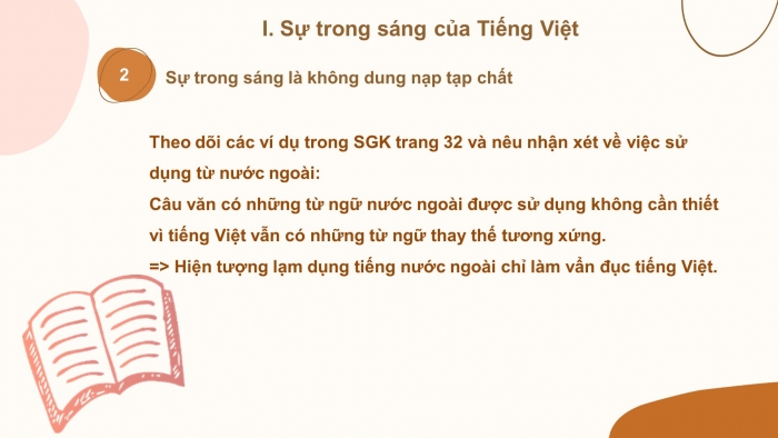 Giáo án điện tử Ngữ văn 12 bài: Giữ gìn sự trong sáng của tiếng Việt