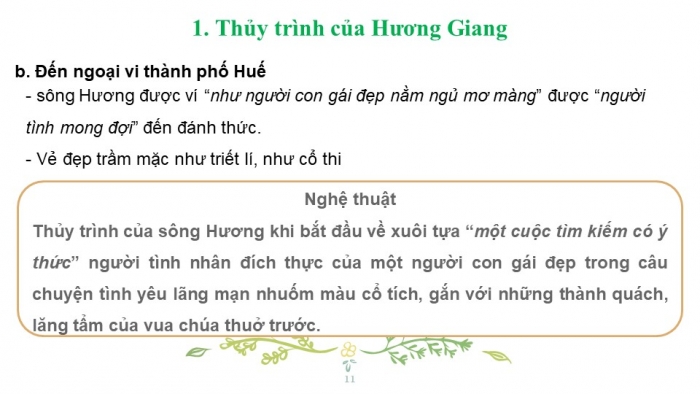 Giáo án điện tử Ngữ văn 12 bài: Ai đã đặt tên cho dòng sông? (trích)