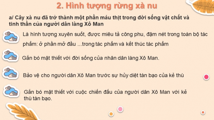 Giáo án điện tử Ngữ văn 12 bài: Rừng xà nu