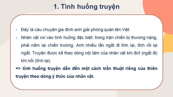 Giáo án điện tử Ngữ văn 12 bài: Những đứa con trong gia đình