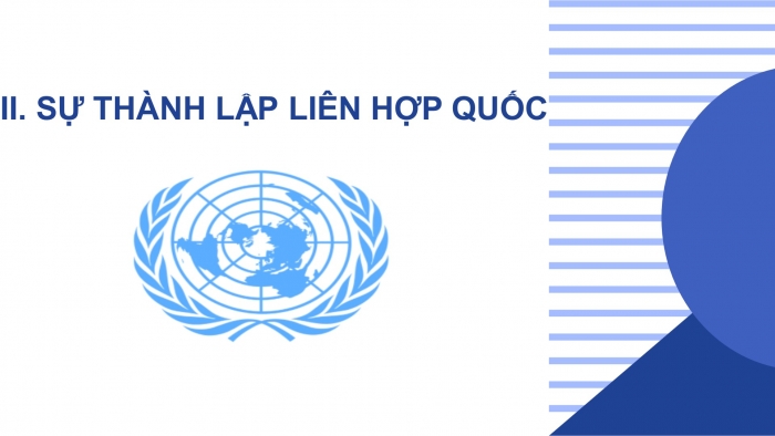 Giáo án điện tử Lịch sử 12 bài 1: Sự hình thành trật tự thế giới mới sau Chiến tranh thế giới thứ hai (1945 - 1949)