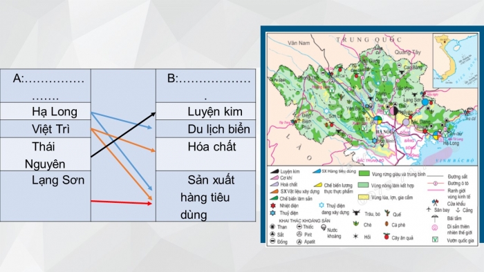 Giáo án điện tử địa lí 9 bài 18: Vùng Trung du và miền núi Bắc Bộ (tiếp)