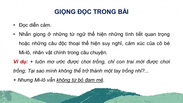 Giáo án điện tử Tiếng Việt 4 kết nối Bài 6 Đọc: Nghệ sĩ trống