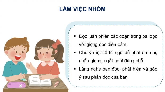 Giáo án điện tử Tiếng Việt 4 kết nối Bài 10 Đọc: Tiếng nói của cỏ cây