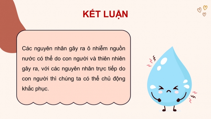 Giáo án điện tử Khoa học 4 kết nối Bài 3: Sự ô nhiễm và bảo vệ nguồn nước. Một số cách làm sạch nước