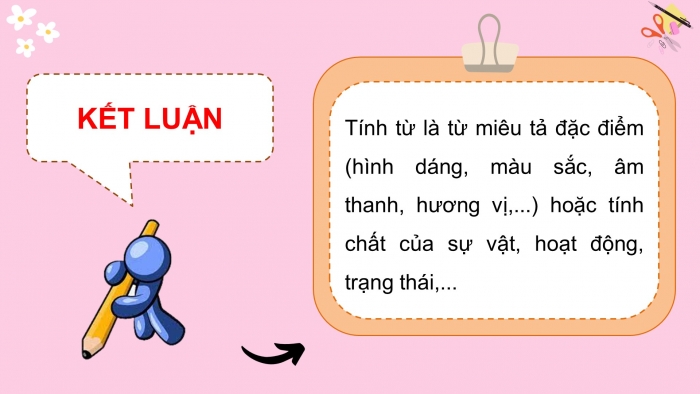 Giáo án điện tử Tiếng Việt 4 chân trời CĐ 2 Bài 4 Luyện từ và câu: Tính từ