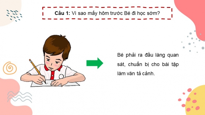 Giáo án điện tử Tiếng Việt 4 cánh diều Bài 2 Đọc 4: Bài văn tả cảnh