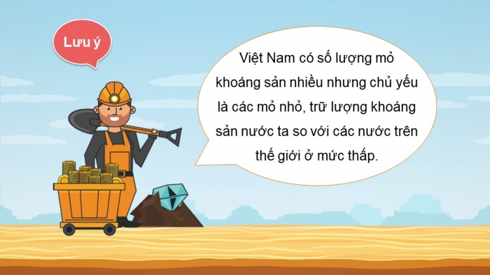 Giáo án điện tử Địa lí 8 cánh diều Bài 4: Khoáng sản Việt Nam