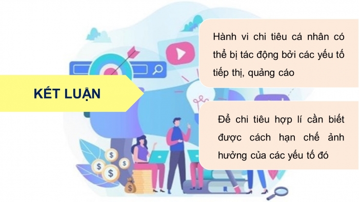 Giáo án điện tử HĐTN 8 cánh diều Chủ đề 3 - HĐGDTCĐ: Trách nhiệm với chi tiêu cá nhân