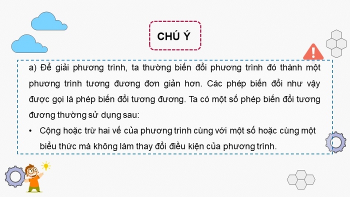 Giáo án điện tử Toán 11 chân trời Chương 1 Bài 5: Phương trình lượng giác cơ bản