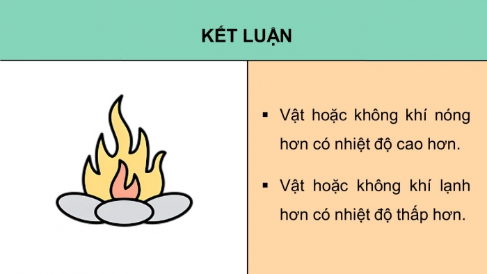 Giáo án điện tử Khoa học 4 chân trời Bài 12: Nhiệt độ và nhiệt kế