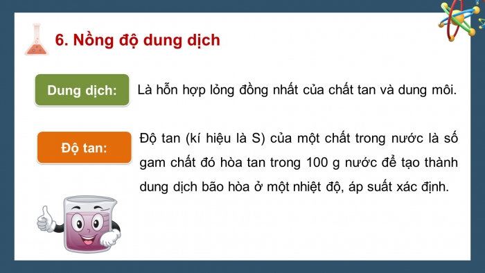 Giáo án điện tử KHTN 8 cánh diều: Bài tập (Chủ đề 1)