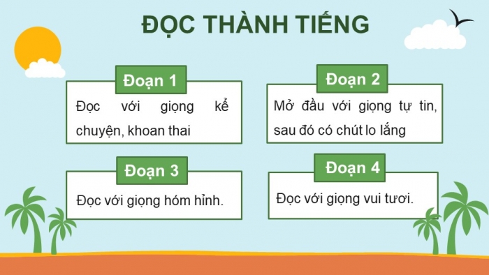 Giáo án điện tử Tiếng Việt 4 cánh diều Bài 9 Chia sẻ và Đọc 1: Đón Thần Mặt Trời