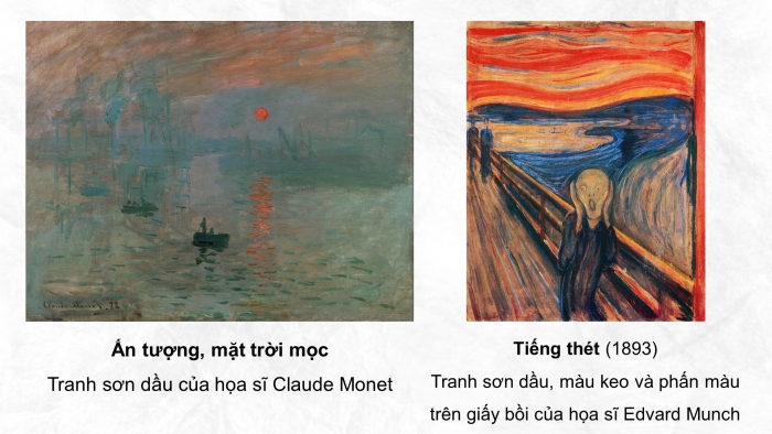 Giáo án điện tử Mĩ thuật 8 cánh diều Bài 6: Tìm hiểu nghệ thuật hiện đại thế giới