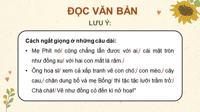 Giáo án điện tử Tiếng Việt 4 kết nối Bài 18 Đọc Đồng Cỏ Nở Hoa