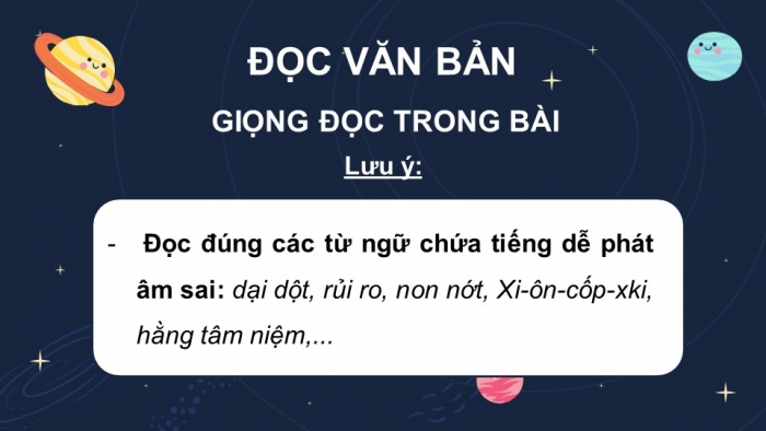 Giáo án điện tử Tiếng Việt 4 kết nối Bài 24 Đọc  Người Tìm Đường Lên Các Vì Sao