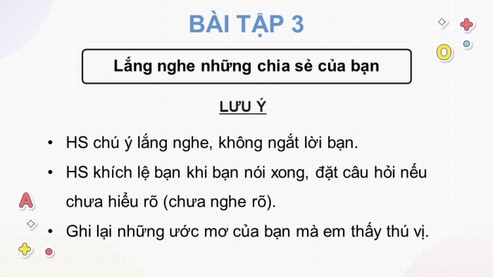 Giáo án điện tử Tiếng Việt 4 kết nối Bài 26 Nói và nghe Ước mơ của em