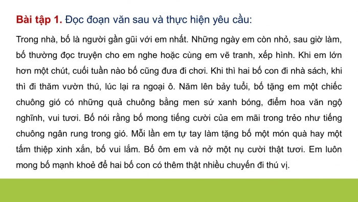 Giáo án điện tử Tiếng Việt 4 chân trời CĐ 4 Bài 4 Viết: Viết đoạn văn nêu tình cảm, cảm xúc