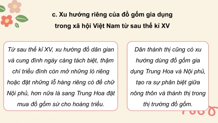 Giáo án điện tử Ngữ văn 11 chân trời Bài 4: Gốm gia dụng của người Việt