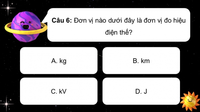 Giáo án điện tử KHTN 8 cánh diều: Bài tập chủ đề 5