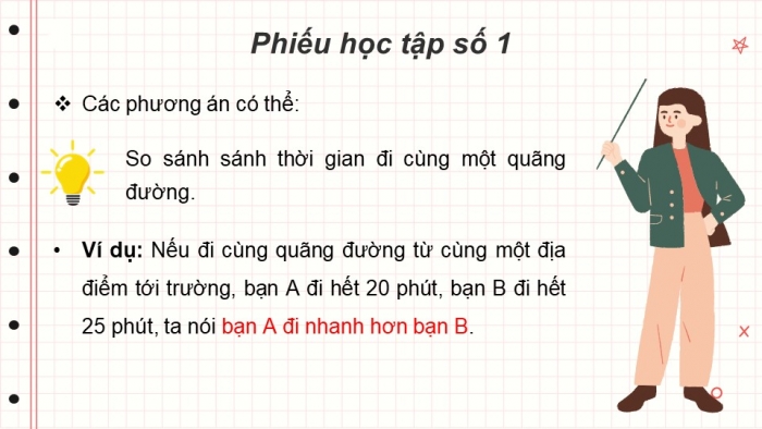 Giáo án điện tử KHTN 7 cánh diều – Phần vật lí bài 7: Tốc độ của chuyển động